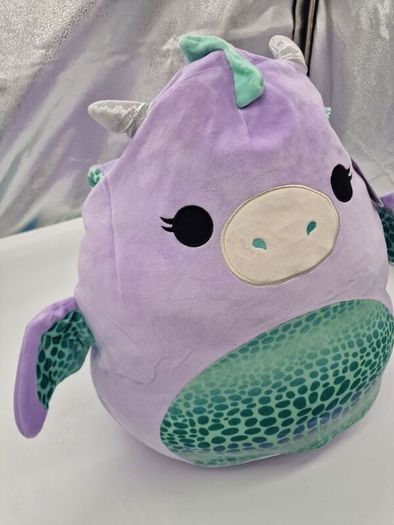 Squishmallows Purple Drow Dragon 50cm