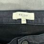 Reiss Mens Jeans W34 L28 Black Denim Regular Fit Zip Fly Image 3
