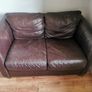 Leather couches w/sofabed - Excellent comfort!! Image 2