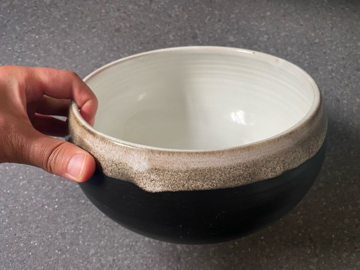 Stephen Pearce Shanagarry Pottery Large Bowl Dish Ceramic