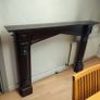Mahogany fire surround Image 2