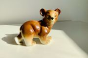 Vintage USSR Lomonosov LFZ Porcelain Bear Cub Figurine Model 7782 Russian Collectible
