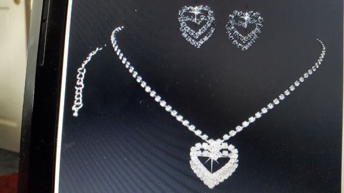 Bridal Necklace and matching Earrings ( DEBS )
