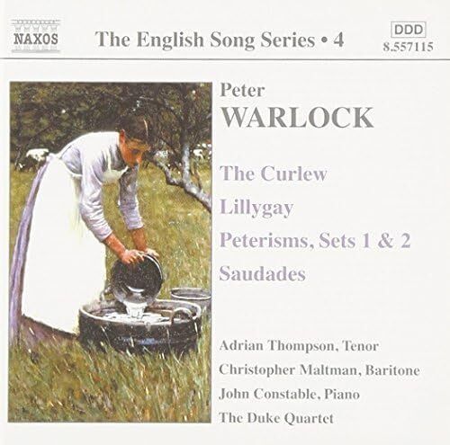 The English Song Series 4. Peter Warlock. CD. Free Postage!