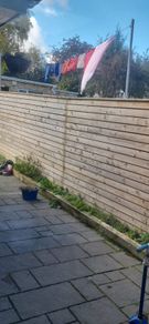 Wooden fencing