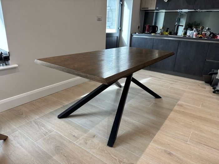6ft wooden dining table