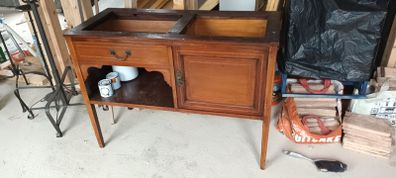 Antique washstand/table 43 inches L x 18 inch D x 30 inches H