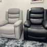 Roma 3+2 Manual Leather Recliner Sofa Set Image 10