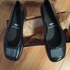 Melissa x Marc Jacobs black flats - new in box