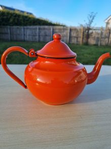 Enamel Kettle Teapot from Yugoslavia