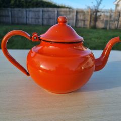 Enamel Kettle Teapot from Yugoslavia