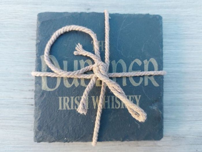The Dubliner Irish Whiskey Engraved Coaster Set (2pk)