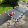 Decathlon Pongori PPT 530 Outdoor Medium Table Tennis Table + Paddles & Balls Image 2