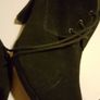 As new black suade ankle boots Image 5