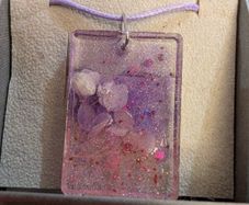 Hand made Resin Necklace