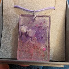 Hand made Resin Necklace