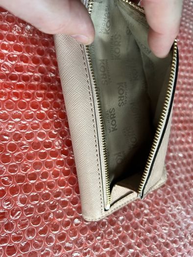 Michael Kors Pink Woman's Wallet Genuine