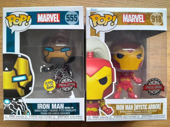 Funko Marvel: Iron Man Bundle