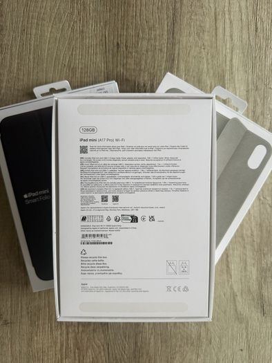 iPad Mini 7 (A17) Space Grey With Official 2 Cases
