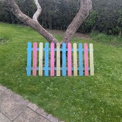 Wooden fencing