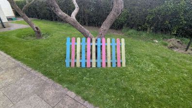 Wooden fencing