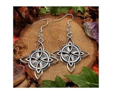 Lovely Irish Knot Earrings - nice gift + other designs available