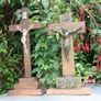 Vintage Wooden Crosses 35 each Image 6