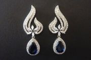 Art Deco Vintage Style Crystal Earrings