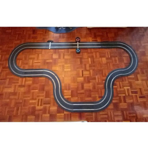 Scalextric Gulf Set EXTENDED: with extra straight track