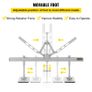 Dent Pull Lever Bar Kit Fit for Aluminum and Steel Dent Pulling with 6 Claw Hook 75cm Dent Remover Bar for Auto Body Dent Repair Image 4
