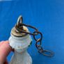 Vintage glass ceiling light pendant Image 4