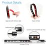 Car Interior 72 LED Strip Lights RGB Remote USB 4PCS RGB Remote Music Control Image 6