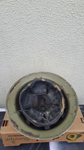 Irish Army MKII helmet with eastern Command marking