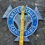 Vintage Scania Vabis Griffin Metal Badge Emblem Truck Sign Retro Swedish Classic Image 2