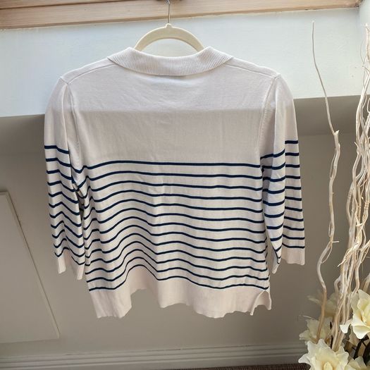 Carolyn Donnelly Striped Cotton Jumper