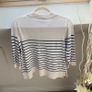 Carolyn Donnelly Striped Cotton Jumper Image 3