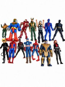 Assorted Superhero figures