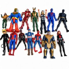 Assorted Superhero figures