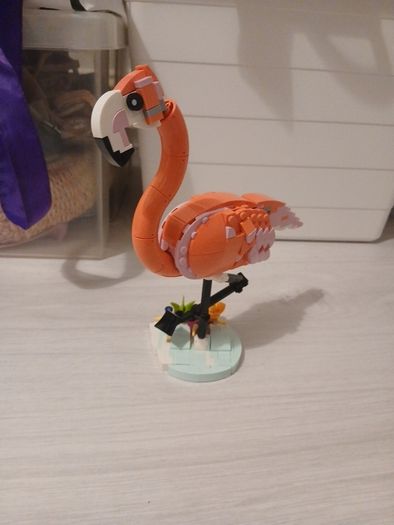 LEGO Creator 31170 3-in-1 Wild Animals: Pink Flamingo Set