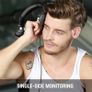 Oneodio Over Ear Headphones Hifi Studio DJ Headphone Wired Monitor Music Gaming Headset Earphone For Phone Computer PC With Mic Image 4