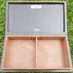 Vintage Wooden Ornate Trinket Stash Jewelry Box (Weir and Sons Dublin)