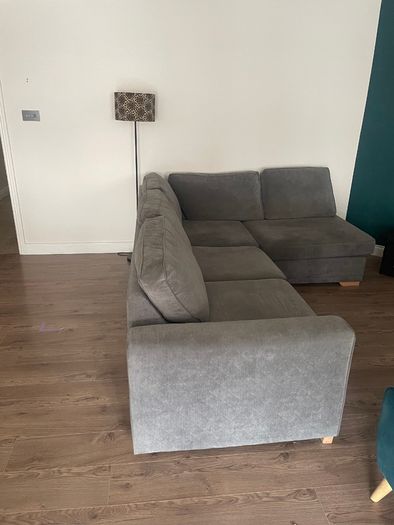 L shaped sofa