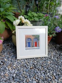 Jim Scully "Georgian Doors" Print 75/200