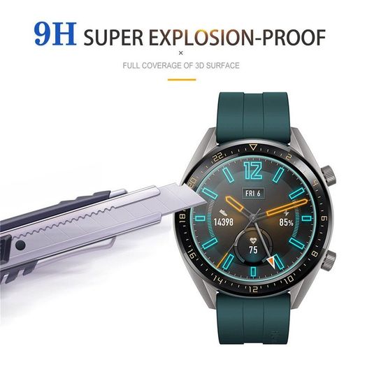 9H Premium Tempered Glass For Huawei Watch GT Active 46mm Smartwatch Screen Protector Film Accessories