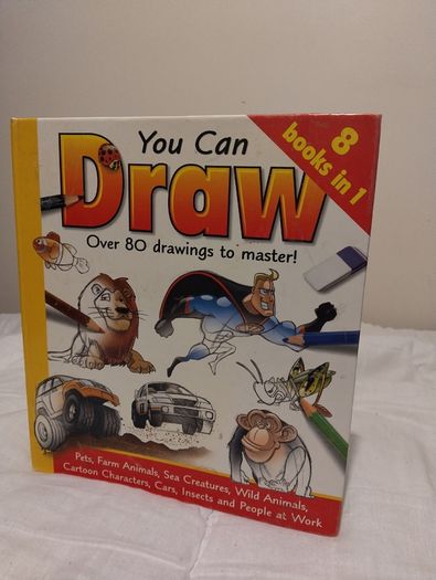 You Can Draw 8 Books In 1 Large Hardback book