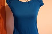 Size 8 Blue Top
