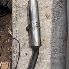 Yamaha FZS600 end can and link pipe