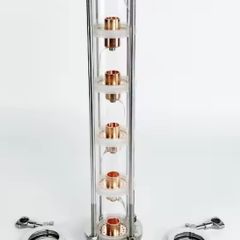 distilling colulm 5 floors 2 inch for 64mm od triclamps
