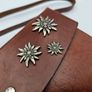 Original Swiss Army Issued Officier Leather Bag Collectable with Swiss Decorations Image 4