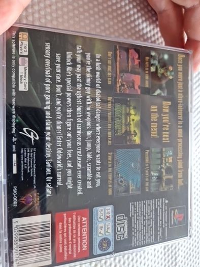 Oddworld Abe s Oddysee PlayStation1 Ps1 PlayStation2 Ps2 Games Original